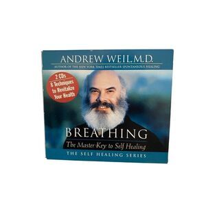 Breathing The Master Key To Self Healing by Andrew Weil 2 Disc Set CD Self Help